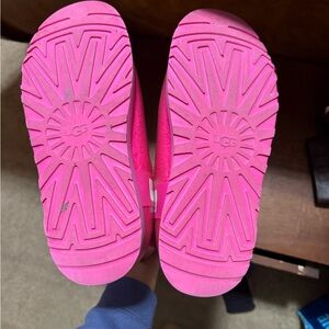 UGG Kids Bright Pink Boots